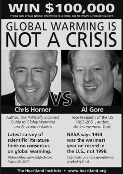 Gore knows he would look stupid in a public debate