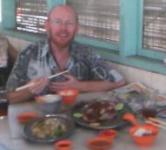 Stewart Green in a KL Restaurant